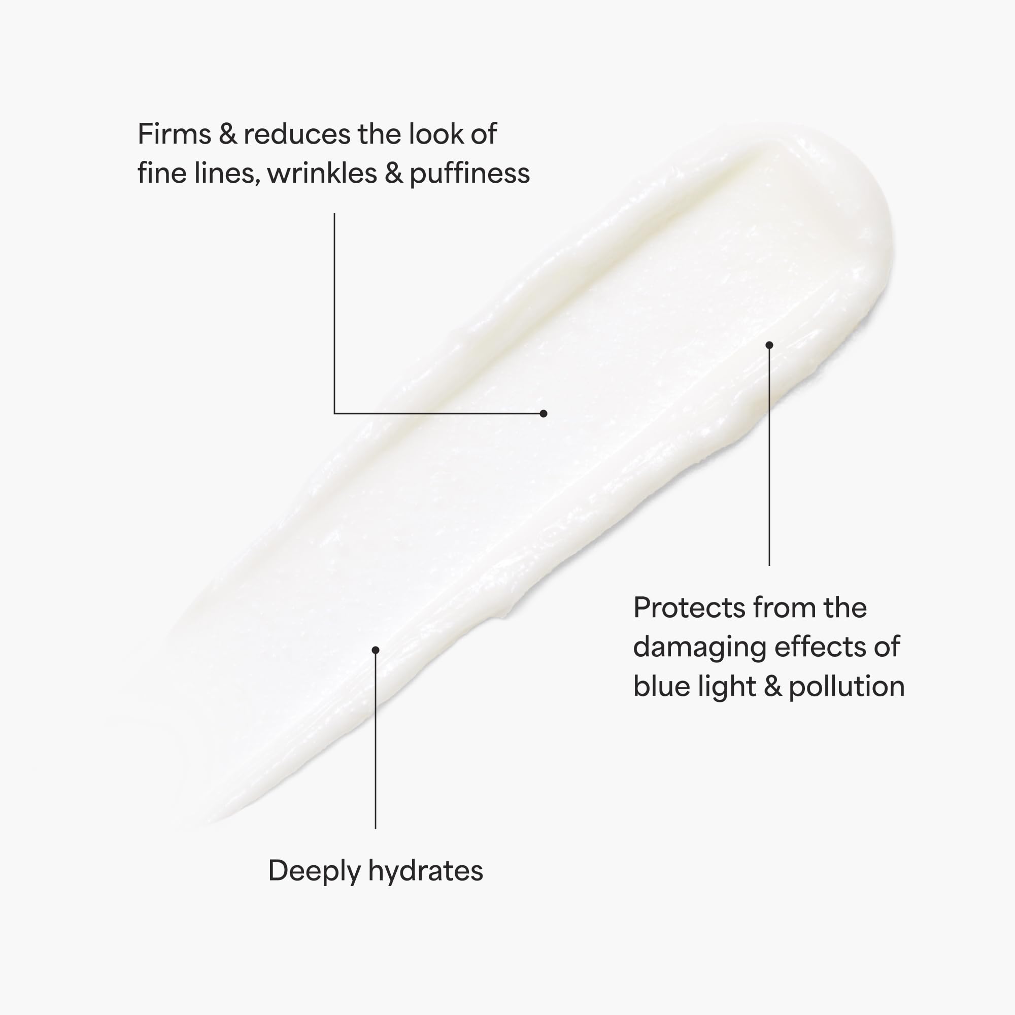 TULA 24-7 Power Swipe under eye brightening treatment stick showing texture