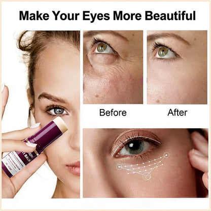 Demonstration of the non greasy texture of Maggidea calcium balm on the skin
