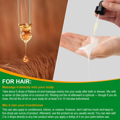 Vegan cruelty free hair nourishment oil for thicker and stronger hair