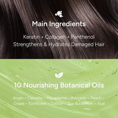 Authentic BANANAL hair treatment bottle showing the 100ml liquid volume size