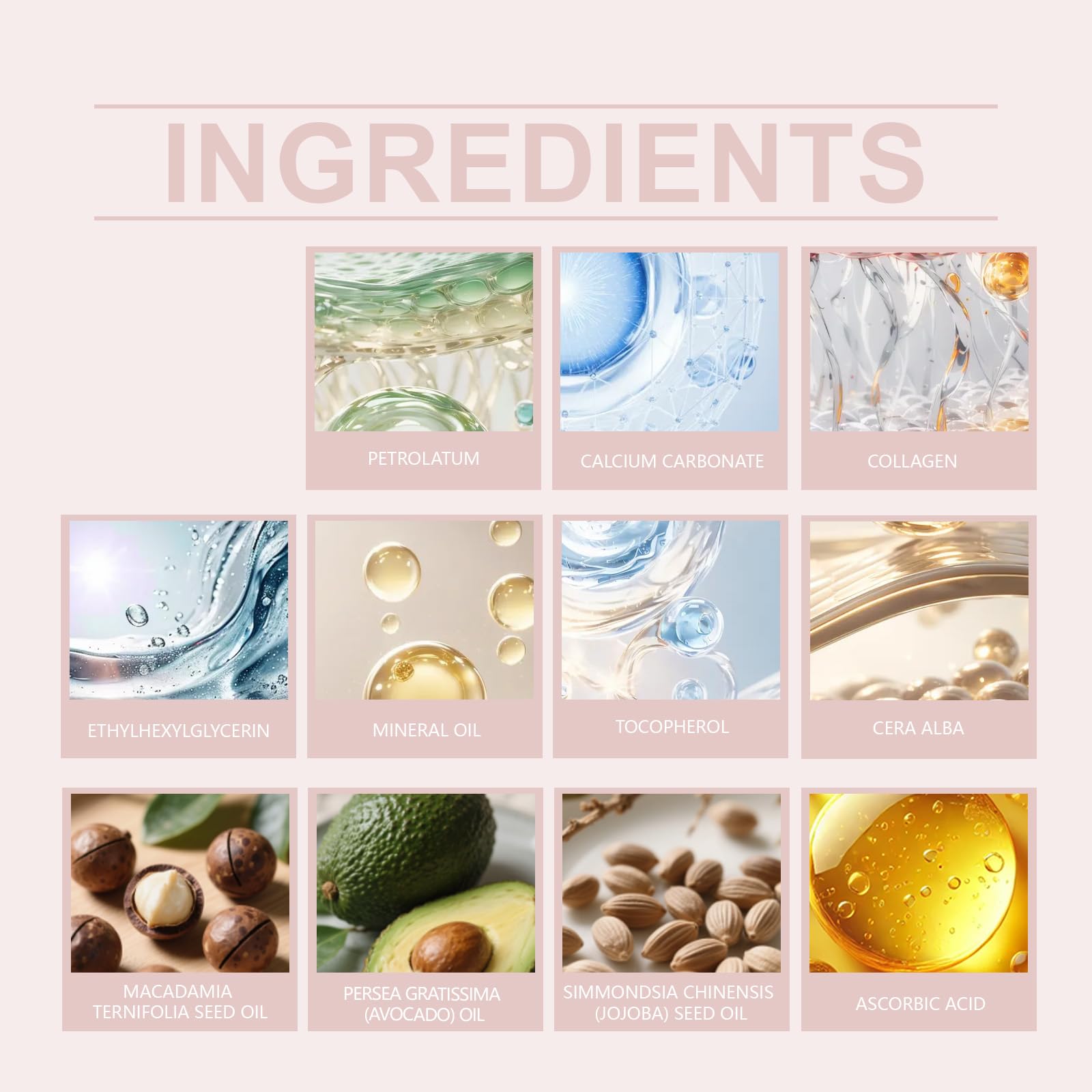 Siekeaty collagen moisturizing stick opened showing the solid hydrating balm formulation