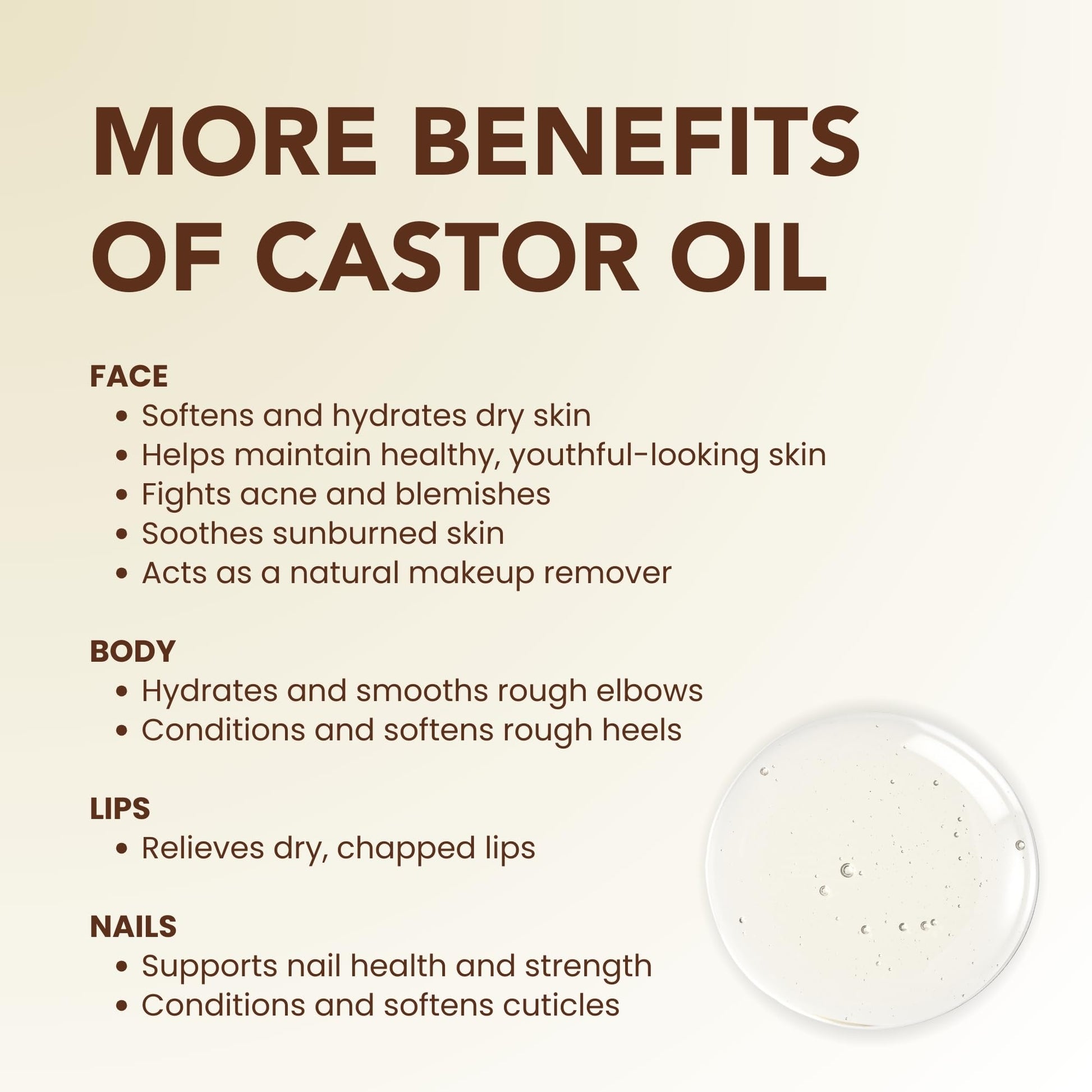Four fluid ounce glass bottle of BodyJ4You unrefined non GMO castor oil for scalp hydration.
