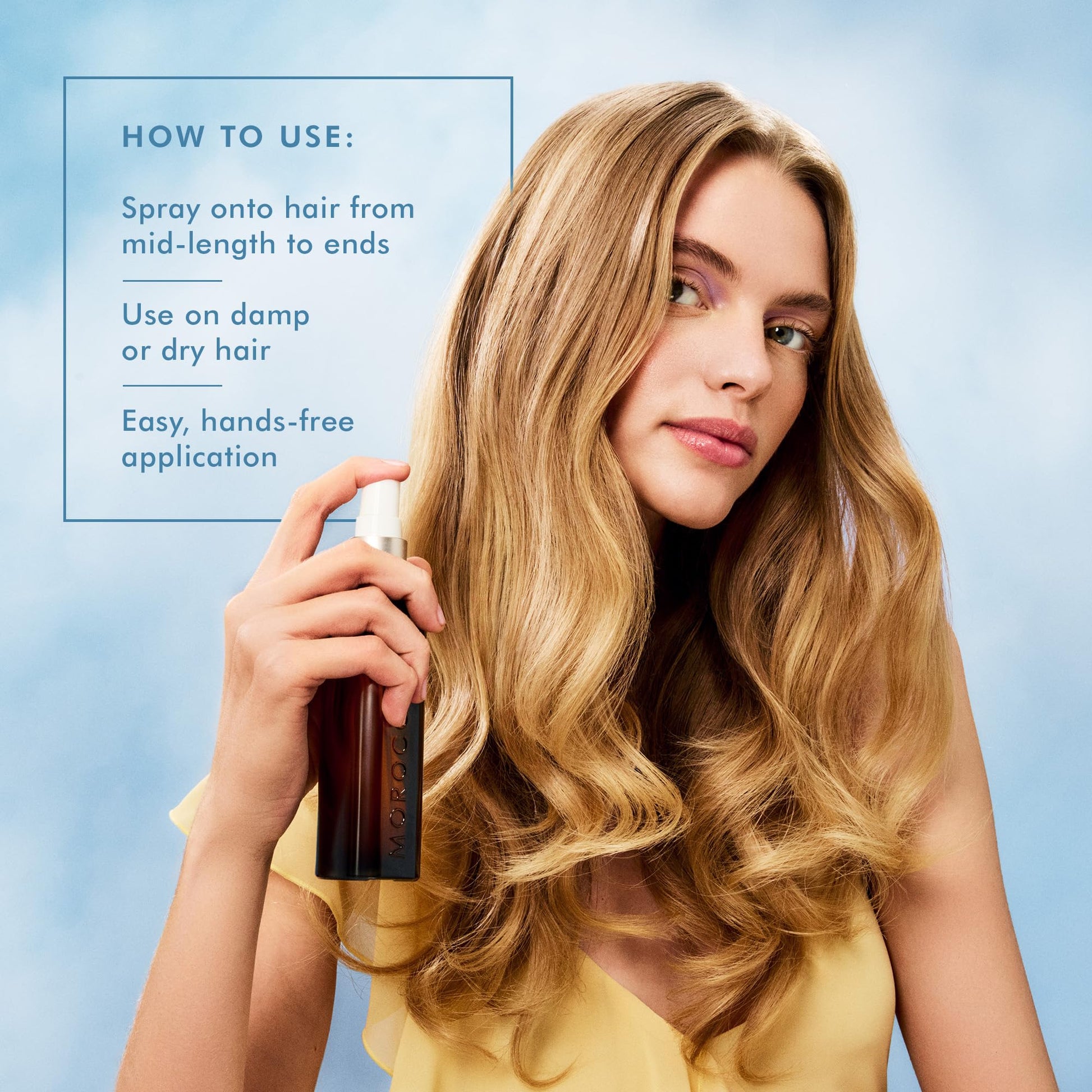 Moroccanoil Treatment Hair Oil Mist premium imported salon hair care product.