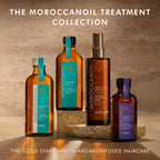 Moroccanoil anti brassiness hair serum for salon finish highlights and blonde protection