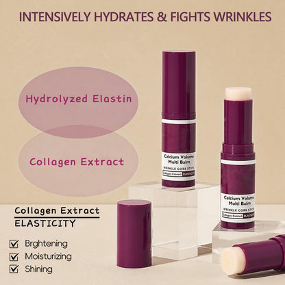 Travel friendly hydrating multi balm skin firming stick packaging