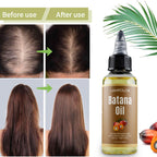 Side view of Lampolar pure hair oil bottle demonstrating the convenient application nozzle