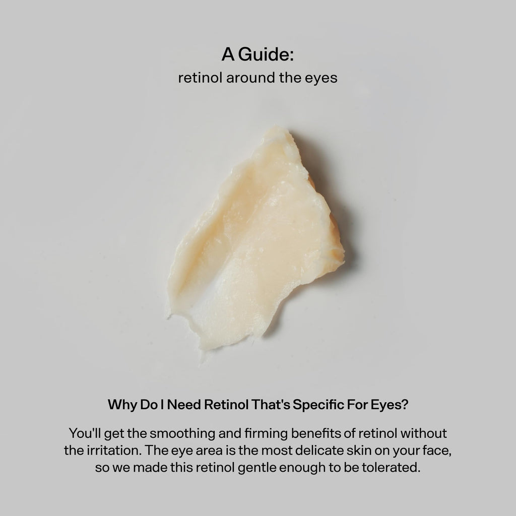Versed Smooth Landing Advanced Retinoid Eye Balm close up of the balm surface