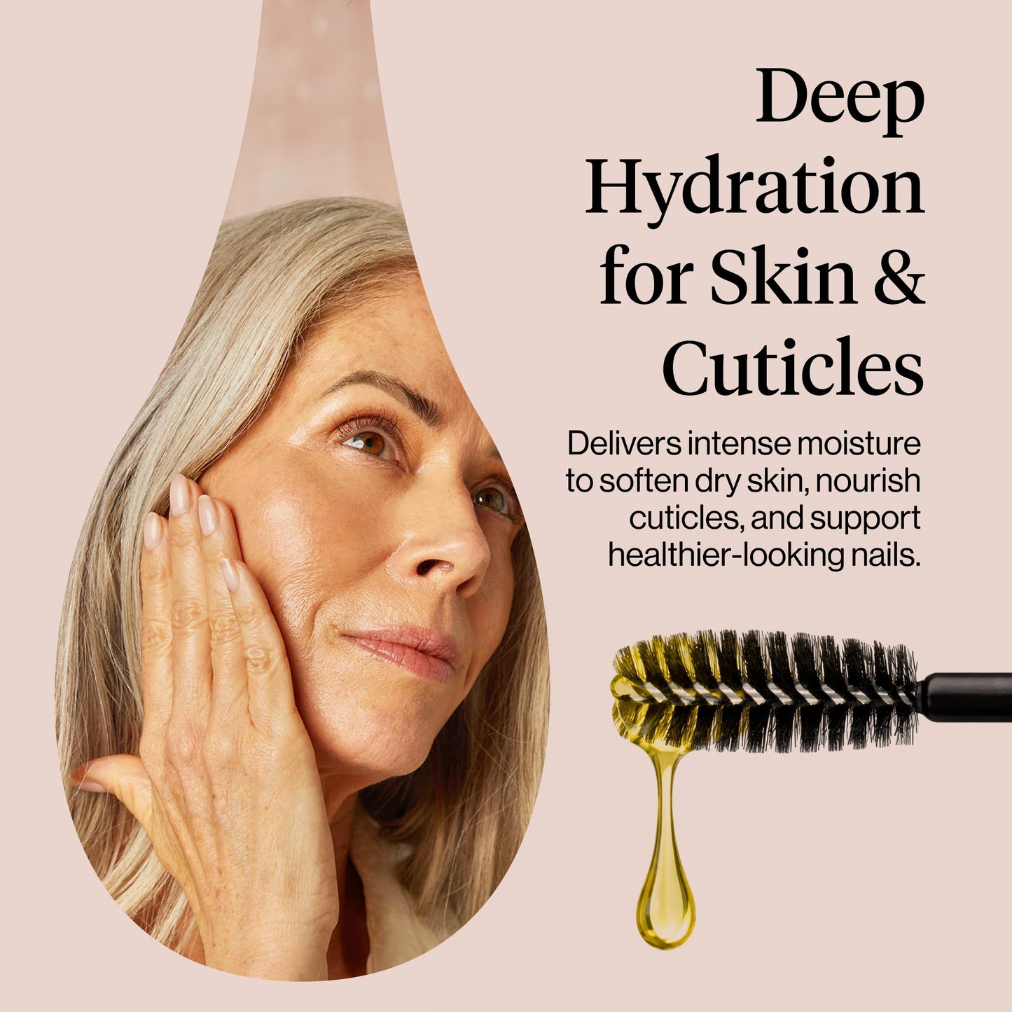 Unrefined hexane free castor oil for natural scalp care and deep hydration