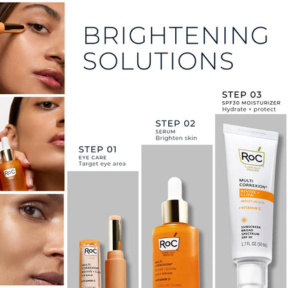 RoC Multi Correxion Vitamin C eye balm box details and active ingredients