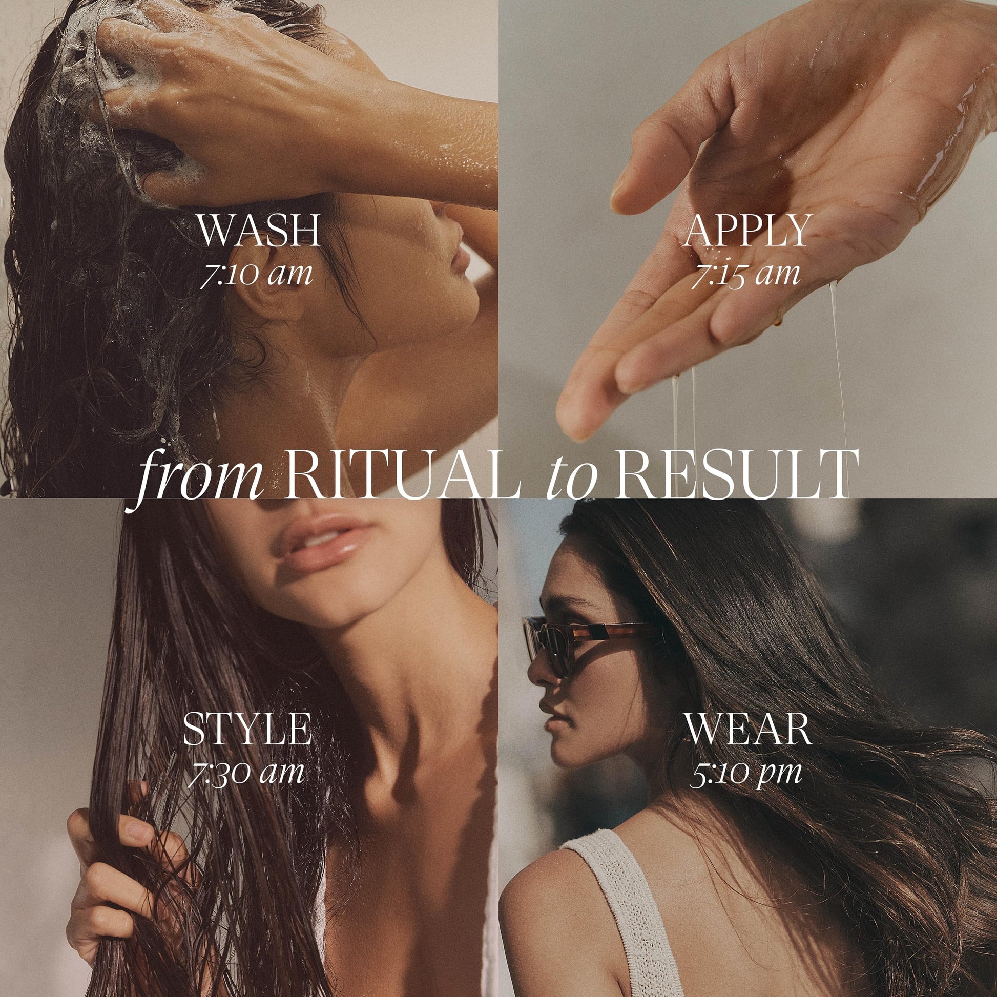 L'ANZA Phyto-IV complex hair oil treatment showing lightweight texture