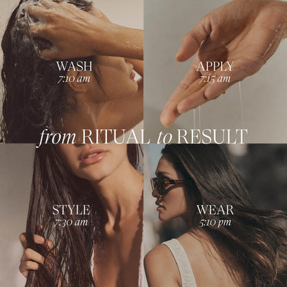 L'ANZA Phyto-IV complex hair oil treatment showing lightweight texture