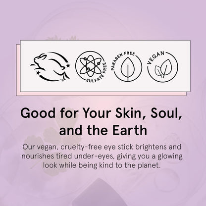 Close up shot of Grace And Stella eye cream for dark circles and puffiness reduction