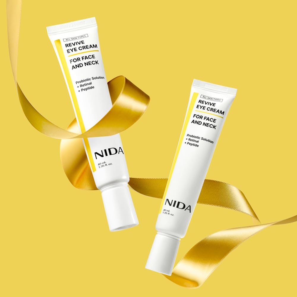 Premium NIDA 1.35 fluid ounce tube skincare routine setup