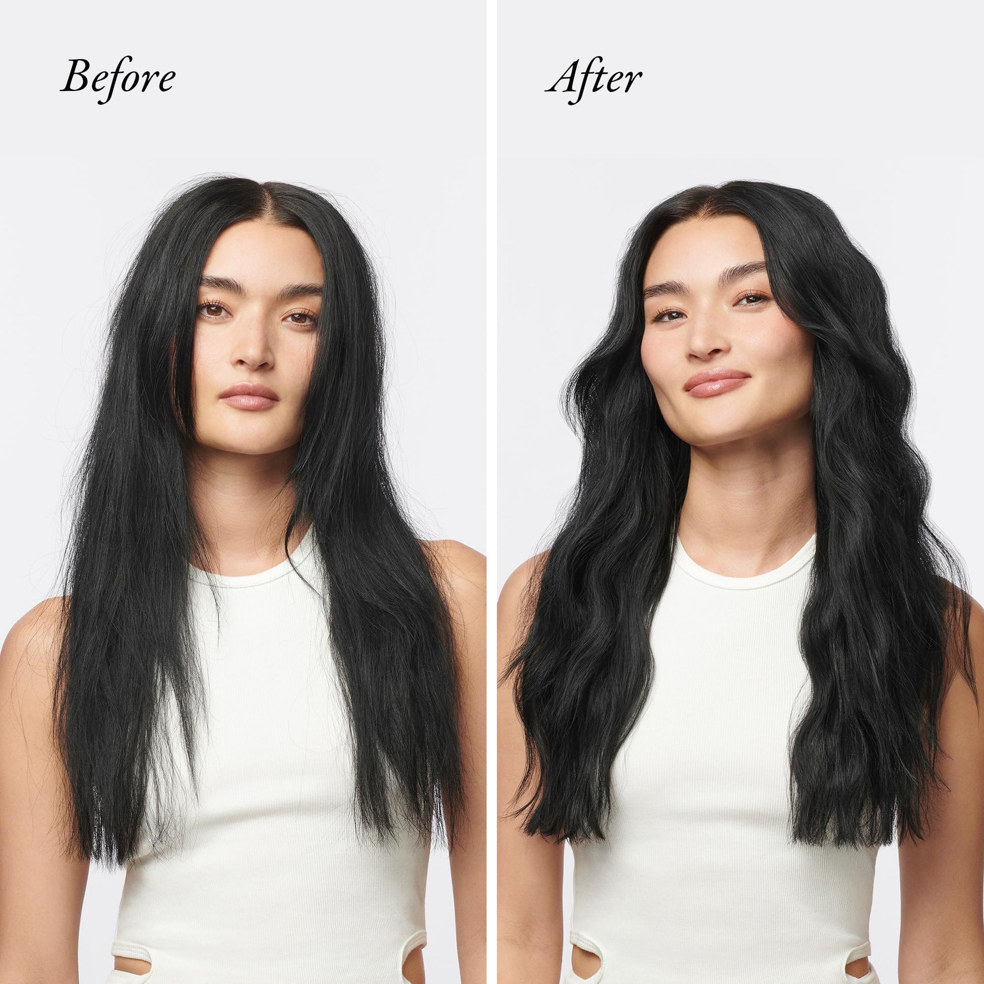 Back label of Oribe Hair Alchemy treatment showing ingredients