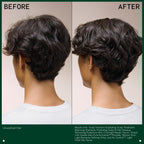 Aveda 150ml scalp treatment bottle side profile view