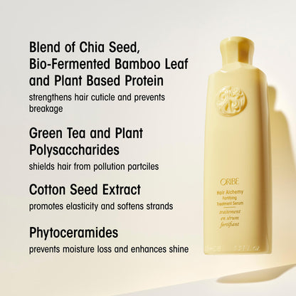 Authentic Oribe Hair Alchemy treatment for fragile hair