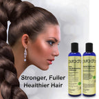 Close-up of Pura D'Or Deep Moisturizing Biotin Conditioner bottle label.