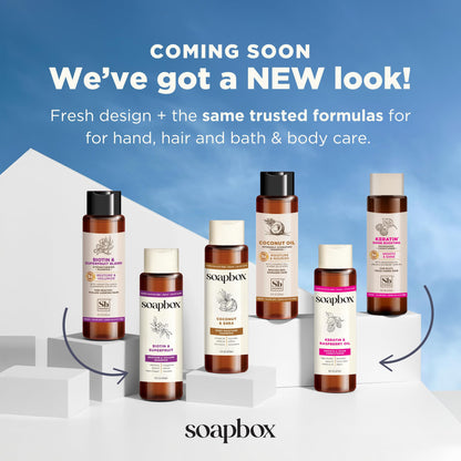 Authentic Soapbox Scalp Soother 5 ounce bottle for dry scalp relief