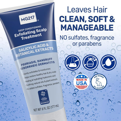 MG217 deep conditioning scalp treatment box details