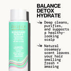 Rosemary purify hair care duo set packaging overview