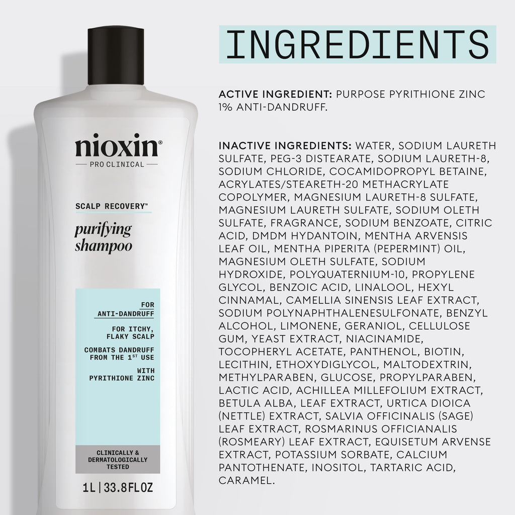 Nioxin Scalp Recovery product group and branding