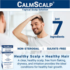 CalmScalp scalp exfoliator bottle and box set