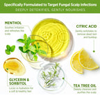 Roycederm exfoliating scalp treatment jar texture preview