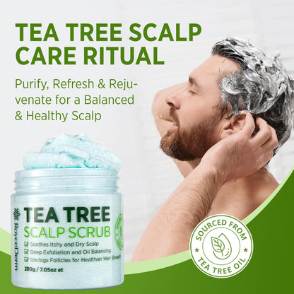 Roycederm scalp exfoliant for dry flaky scalp