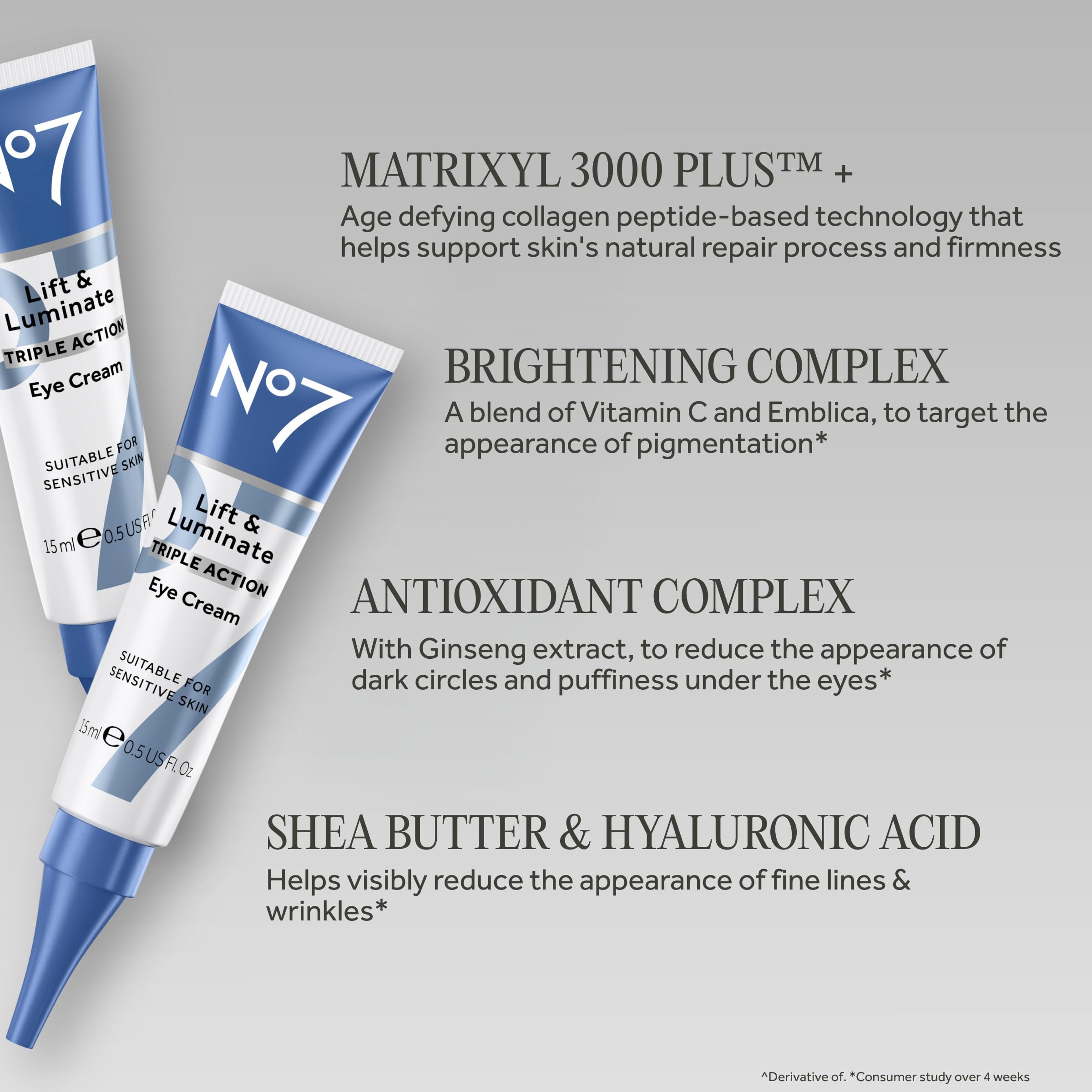 No7 Lift And Luminate Triple Action Under Eye Cream Ingredients And Size