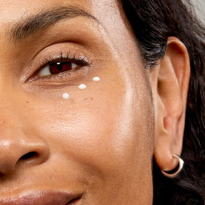 No7 Lift And Luminate Triple Action Under Eye Cream Texture Swatch