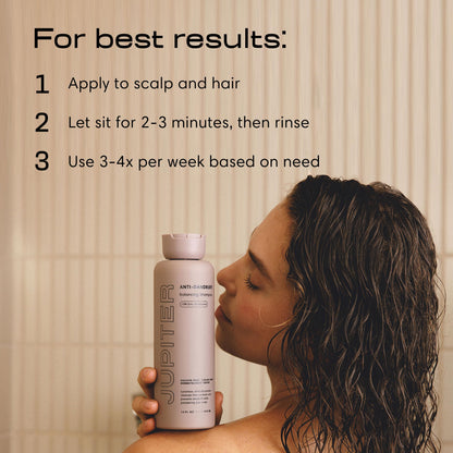 Jupiter scalp serum for men and women usage demo