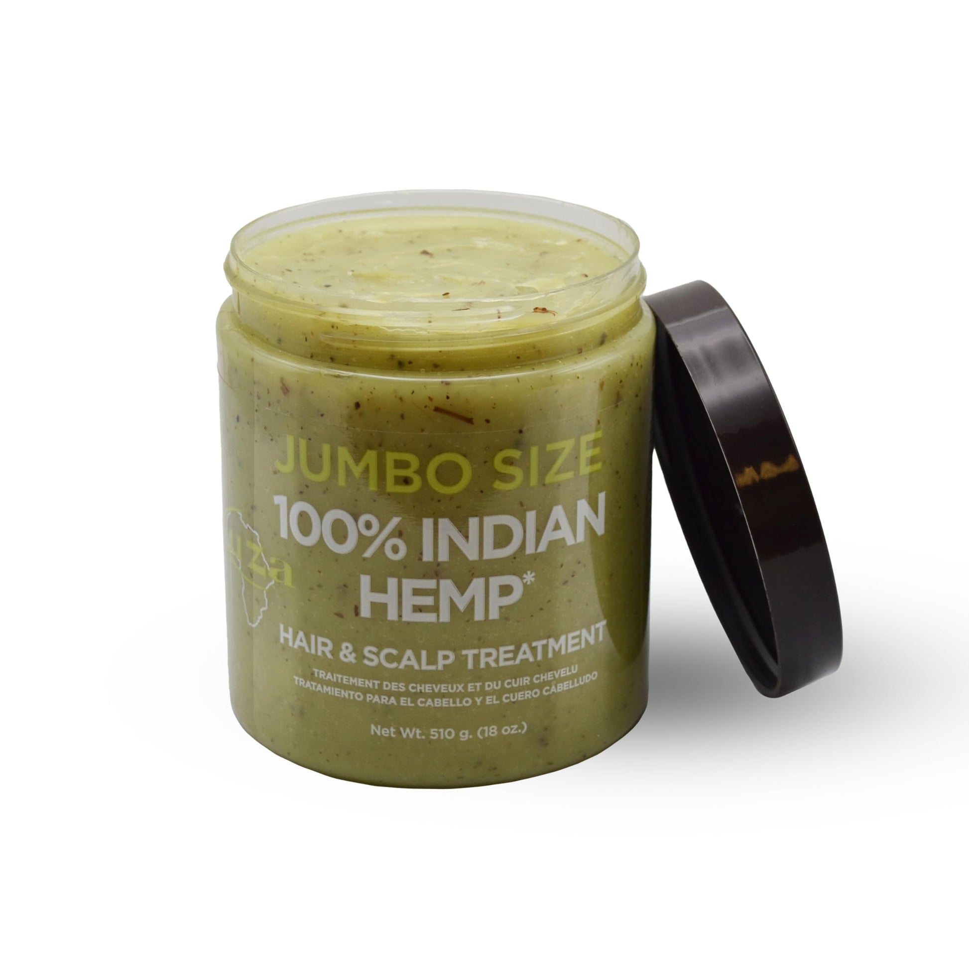 Kuza Indian Hemp hair care treatment for dry scalp and textured hair