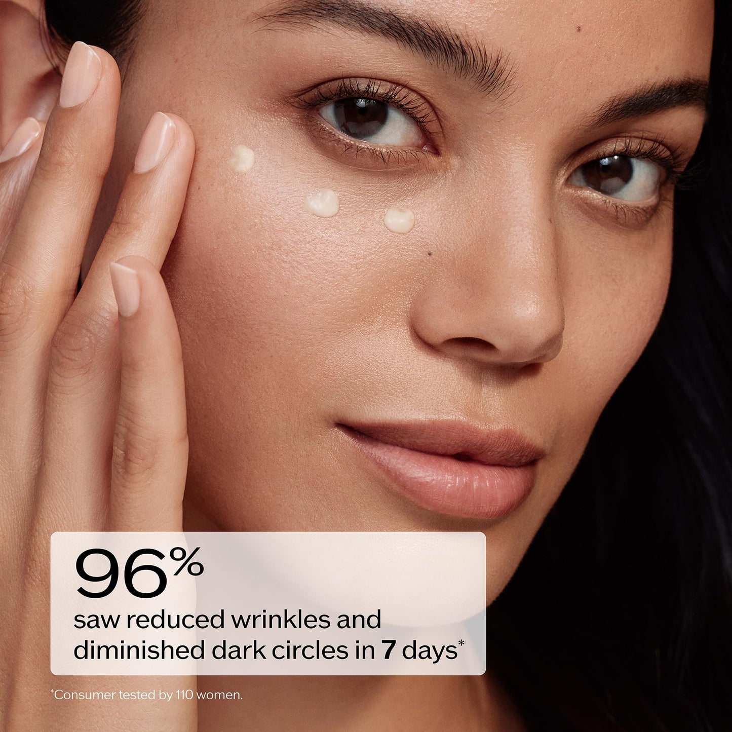 Shiseido anti wrinkle eye cream 15ml open jar showing rich velvety texture