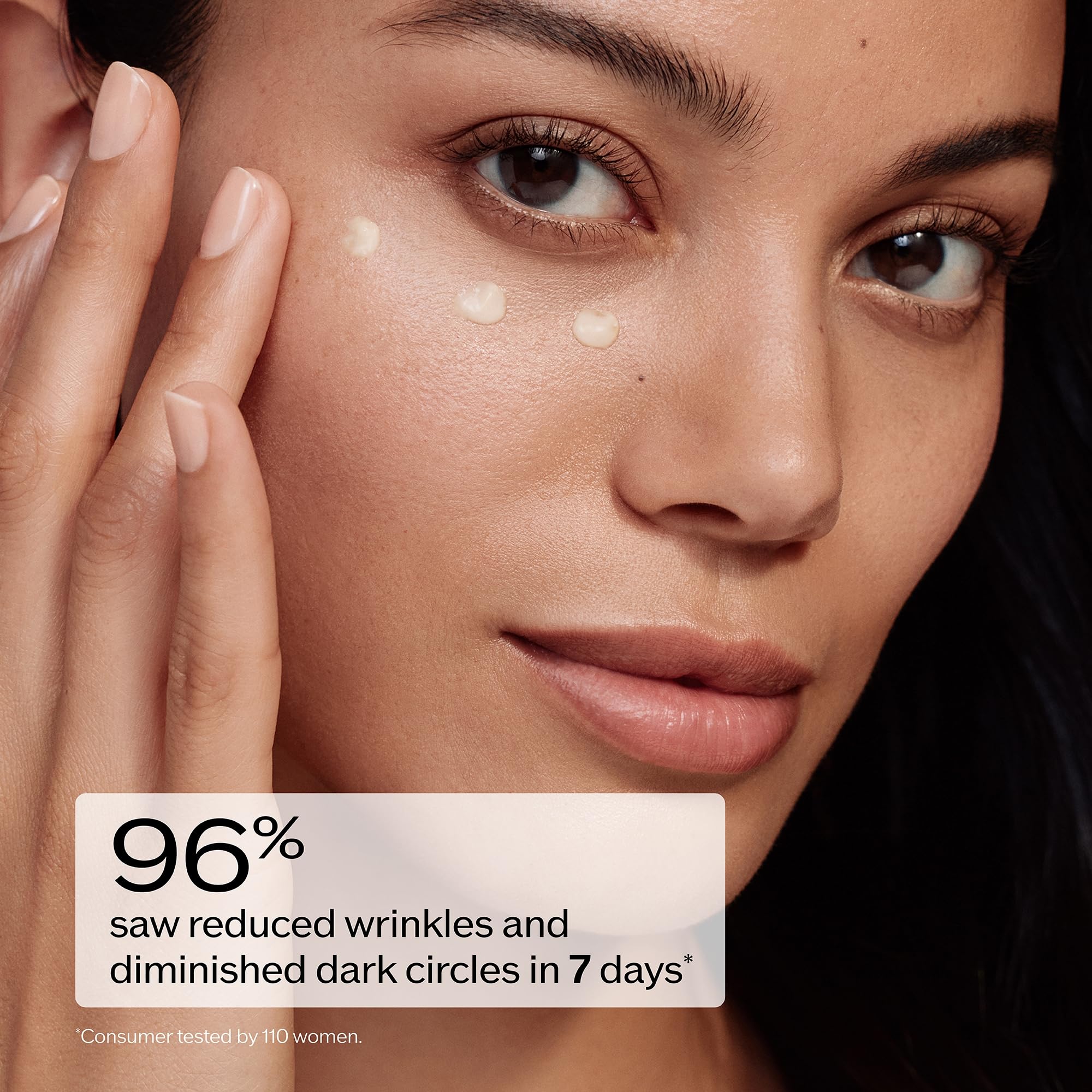 Shiseido anti wrinkle eye cream 15ml open jar showing rich velvety texture