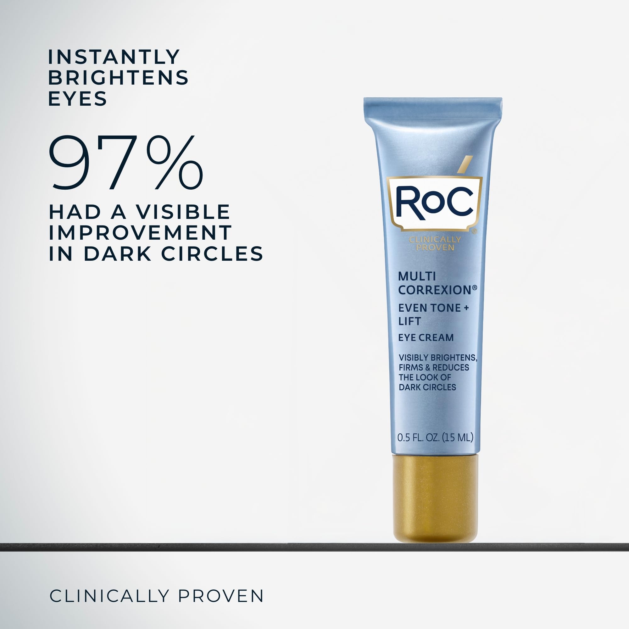 RoC Multi Correxion 5 In 1 Anti Aging Eye Cream texture and swatch