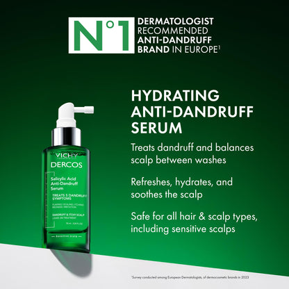Vichy Dercos scalp serum packaging details
