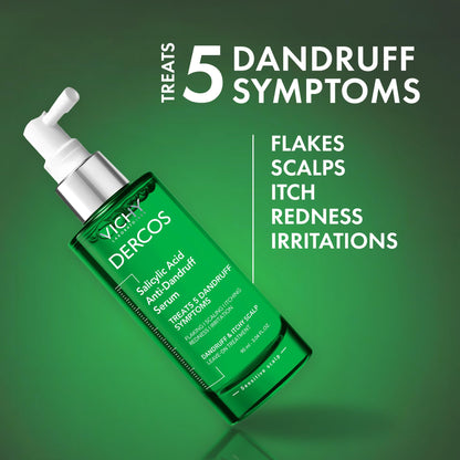 Vichy Dercos salicylic acid serum application instructions
