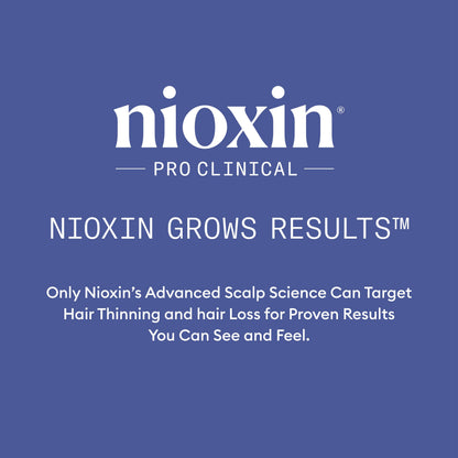 Nioxin serum bottle in lifestyle setting