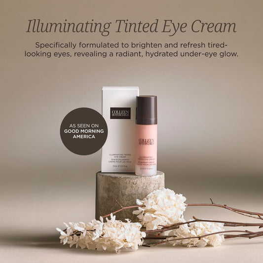 Colleen Rothschild brightening eye cream bottle on a clean surface