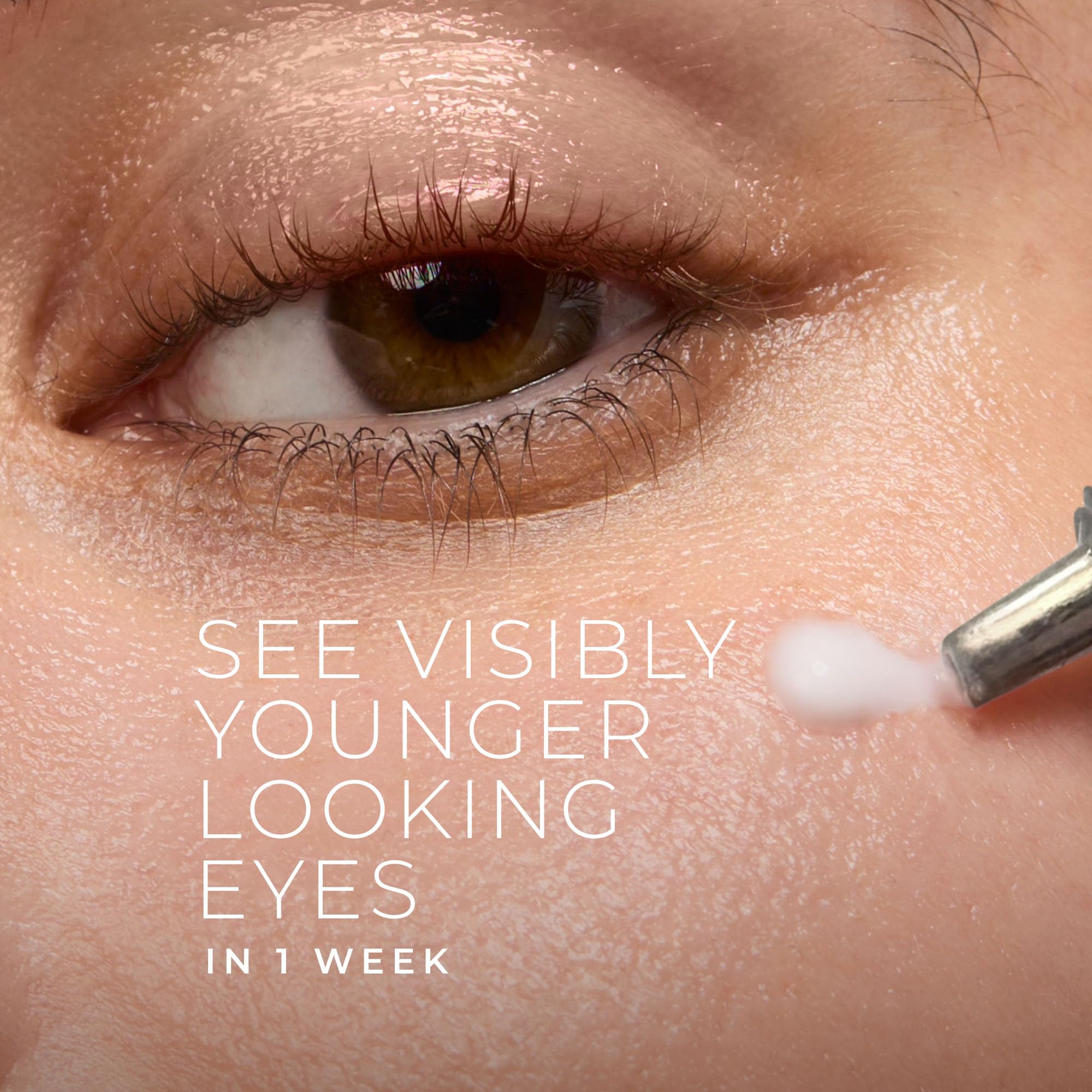 Dermatologist tested fragrance free under eye treatment for puffiness and dark circles