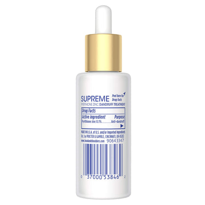 Head And Shoulders Supreme scalp serum dropper application