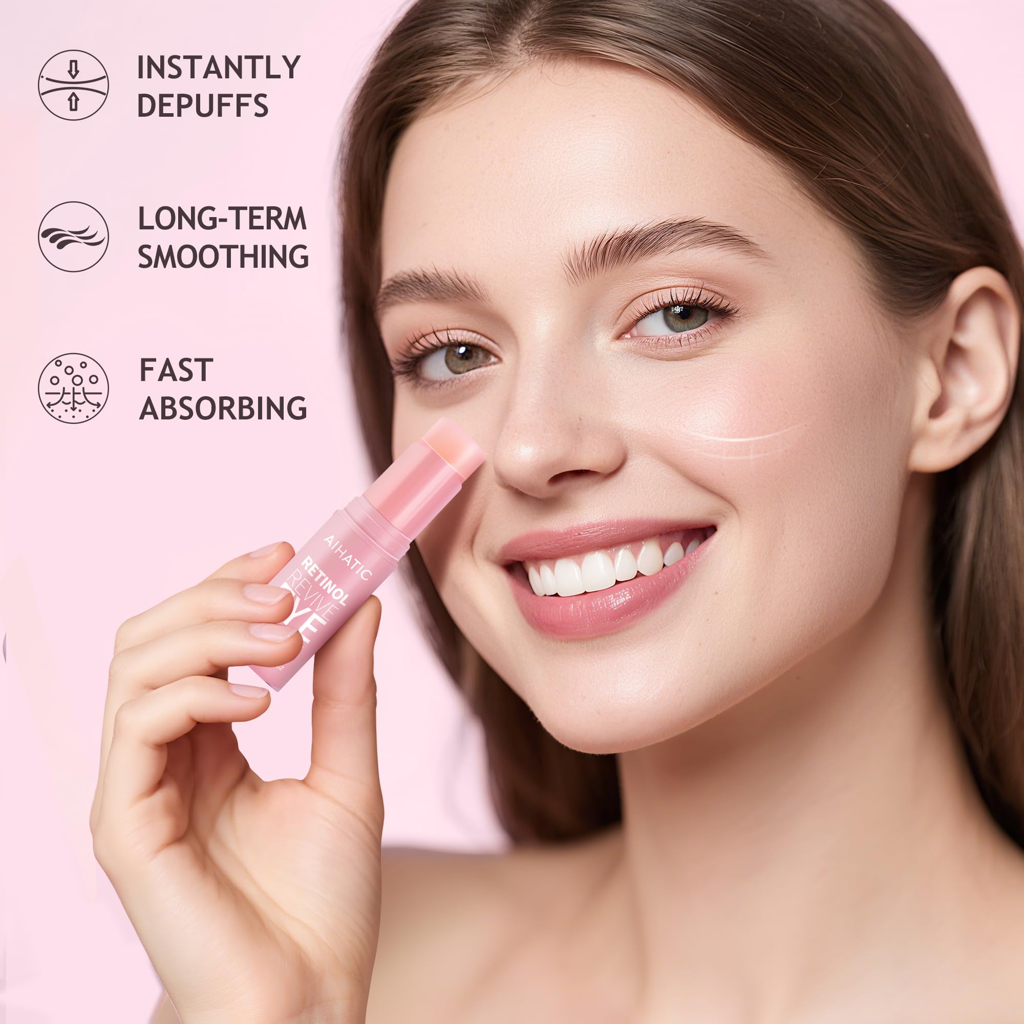 Velamo Advanced anti aging eye stick with hyaluronic acid and collagen for wrinkles