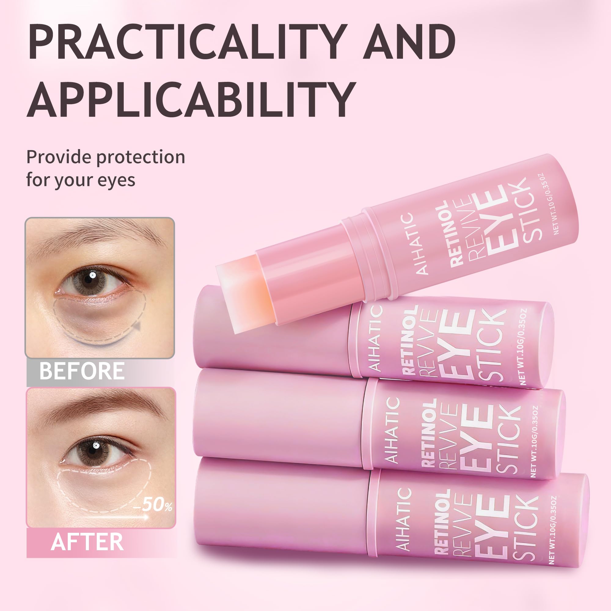 Velamo Advanced under eye balm treatment for sensitive skin side view packaging
