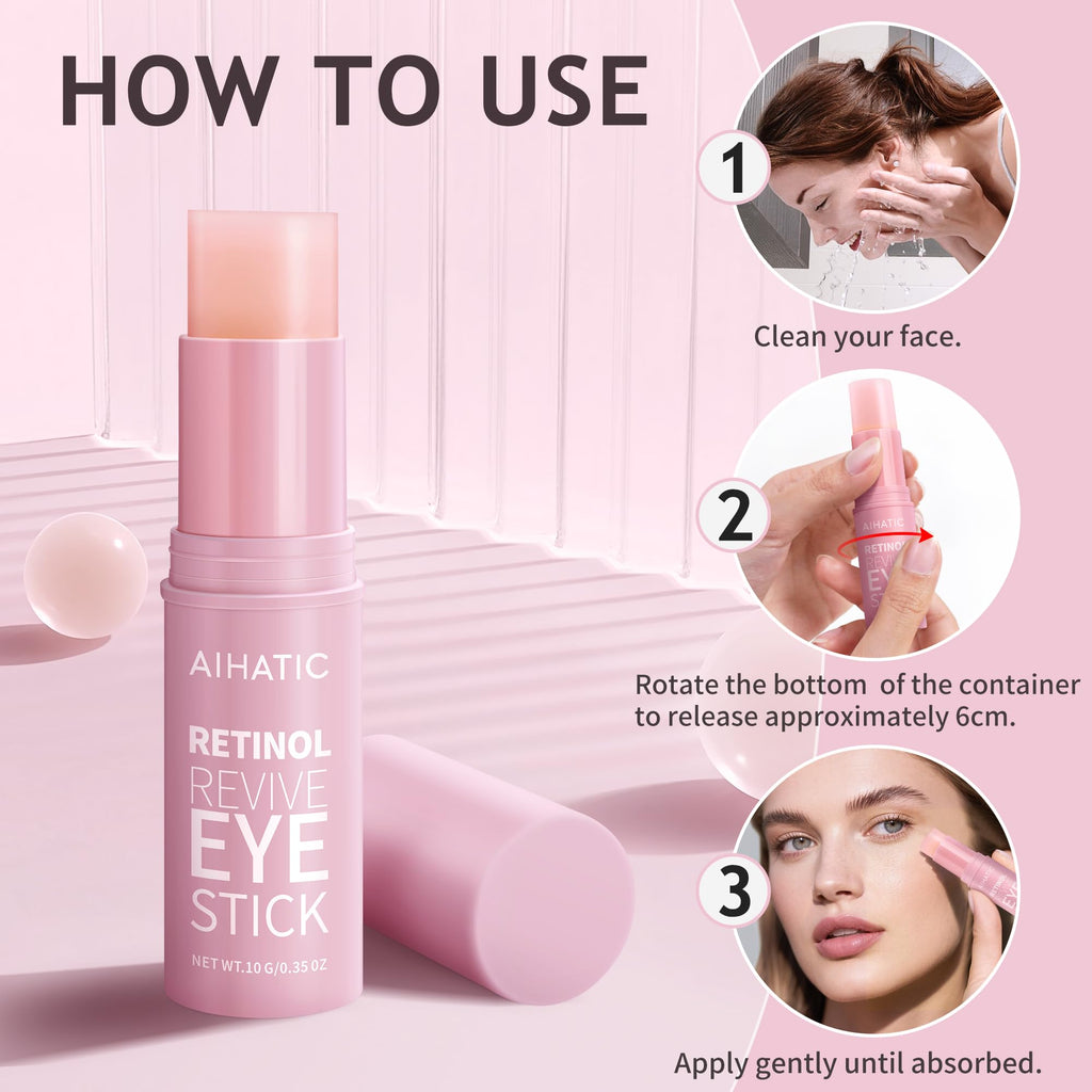 Aihatic travel-friendly eye care stick lifestyle view