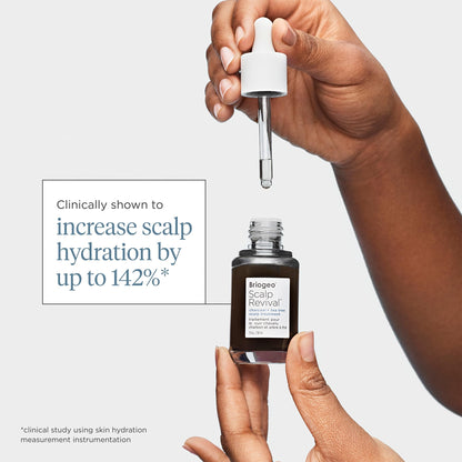 Briogeo Scalp Revival serum texture and consistency visual
