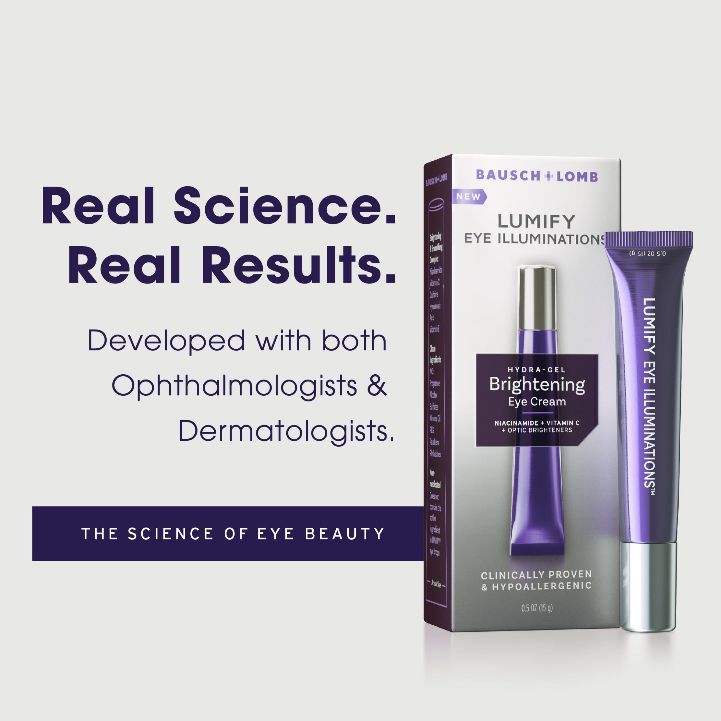 Authentic Lumify Hydra-Gel eye treatment with Vitamin C and Caffeine