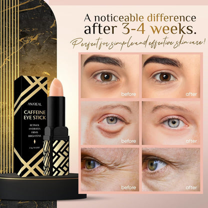 ANAREAL anti wrinkle Korean skincare treatment eye stick close up with twist up mechanism