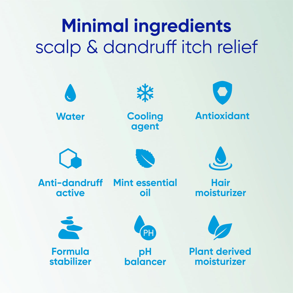 Head and Shoulders Bare Scalp Relief Serum lifestyle application view on scalp.