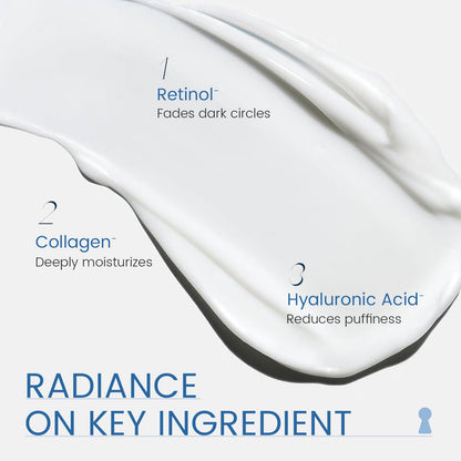 Ronkie zero point five fluid ounce eye cream bottle details