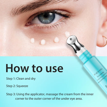Side view of the Seacall brand retinol eye treatment highlighting its sleek packaging design.